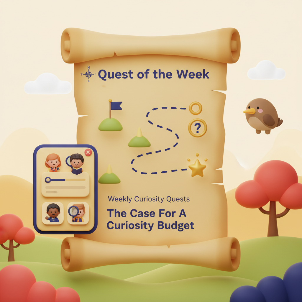 Weekly Curiosity Quests: The Case For A Curiosity Budget